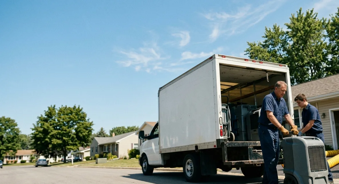 Water Damage Cleanup in Schriever, LA near me